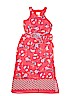 THREE PINK HEARTS Red Dress Size 10 - photo 1