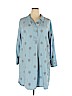 Soft Surroundings 100% Tencel Blue Casual Dress Size 1X - photo 1