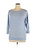 St. Tropez West Blue 3/4 Sleeve Top Size XL - photo 1