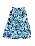 Justice 100% Rayon Blue Skirt Size 6 - photo 1