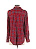 Universal Thread 100% Rayon Red Long Sleeve Button-Down Shirt Size S - photo 2