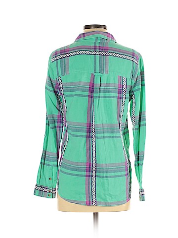 American Eagle Outfitters Long Sleeve Button-Down Shirt (view 2)