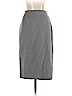 Ann Taylor LOFT Gray Casual Skirt Size 10 (petite) - photo 1