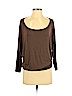 Lani California Brown Long Sleeve Top Size S - photo 1