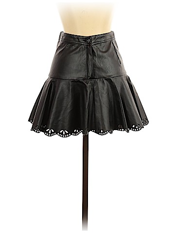 Ella Moss Faux Leather Skirt (view 1)