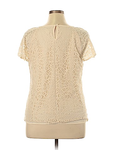 J. Crew Factory Store Short Sleeve Blouse (view 2)