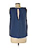 Steven Alan 100% Cotton Blue Sleeveless Blouse Size M - photo 2