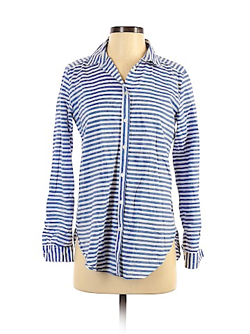 Ann Taylor LOFT Long Sleeve Button-Down Shirt (view 1)