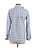 Ann Taylor LOFT 100% Cotton Blue Long Sleeve Button-Down Shirt Size XS - photo 2