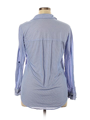 Passport Long Sleeve Button-Down Shirt (view 2)