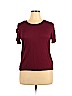 Moral Fiber Burgundy Short Sleeve T-Shirt Size XL - photo 1