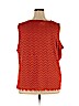 Calvin Klein Orange Sleeveless Blouse Size 3X - photo 2