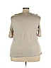 J.jill 100% Linen Tan Short Sleeve Top Size 3X - photo 2