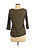 Merona Green 3/4 Sleeve Top Size L - photo 2