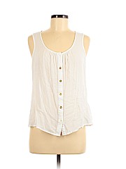 Papaya Sleeveless Blouse