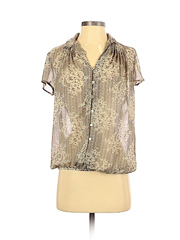 Charlotte Russe Short Sleeve Blouse (view 1)