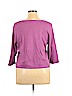 J.jill 100% Cotton Purple Cardigan Size XL - photo 2