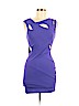 Bebe Purple Cocktail Dress Size M - photo 1
