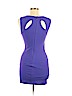 Bebe Purple Cocktail Dress Size M - photo 2