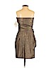Badgley Mischka Gold Cocktail Dress Size 2 - photo 2