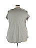 Isaac Mizrahi LIVE! 100% Cotton Gray Short Sleeve T-Shirt Size 3X - photo 2