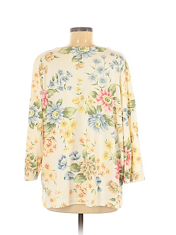 Alfred Dunner 3/4 Sleeve Top (view 2)