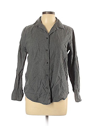 Unbranded Long Sleeve Button-Down Shirt (view 1)