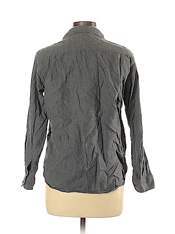 Unbranded Long Sleeve Button-Down Shirt (view 2)