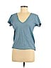 Good Luck Gem Blue Short Sleeve Top Size L - photo 1