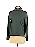Madewell 100% Cotton Teal Long Sleeve Turtleneck Size L - photo 1