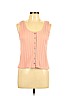 Madewell 100% Cotton Tan Sleeveless Top Size L - photo 1