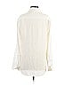 Side Stitch 100% Tencel Lyocell White Long Sleeve Button-Down Shirt Size S - photo 2