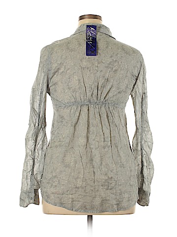 Miley Cyrus & Max Azria Long Sleeve Button-Down Shirt (view 2)