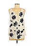Lucky Brand Ivory Sleeveless Top Size M - photo 1