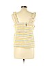 TeXTURE & THREAD Madewell 100% Cotton Yellow Sleeveless Top Size L - photo 2