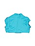 Sequin Hearts Solid Blue Shrug Size 10 - photo 2