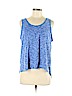 Gap 100% Cotton Blue Sleeveless T-Shirt Size L - photo 1
