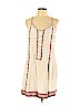 Joie 100% Cotton Ivory Casual Dress Size L - photo 1