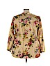 J.jill Tan Long Sleeve Blouse Size 3X - photo 2