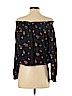 H&M Black Long Sleeve Top Size S - photo 2