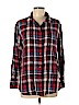 American Eagle Outfitters Red Long Sleeve Button-Down Shirt Size L - photo 1
