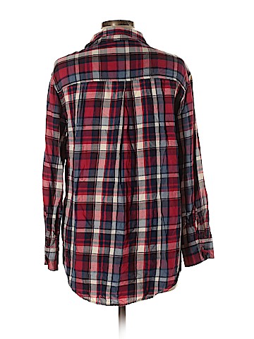 American Eagle Outfitters Long Sleeve Button-Down Shirt (view 2)