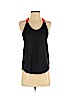 Nike 100% Polyester Black Active Tank Size S - photo 1