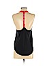 Nike 100% Polyester Black Active Tank Size S - photo 2