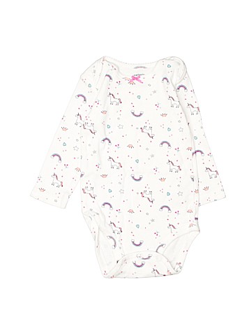 Carter's Long Sleeve Onesie (view 1)