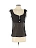 Stella McCartney 100% Silk Black Sleeveless Silk Top Size EU (IT) 42 / US 6 - photo 1