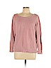 Ann Taylor LOFT Outlet 100% Cotton Pink Pullover Sweater Size L - photo 1