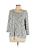 Ann Taylor LOFT Outlet White Pullover Sweater Size L - photo 1