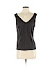 Emilio Pucci 100% Silk Black Sleeveless Silk Top Size 10 - photo 1