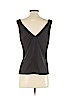 Emilio Pucci 100% Silk Black Sleeveless Silk Top Size 10 - photo 2
